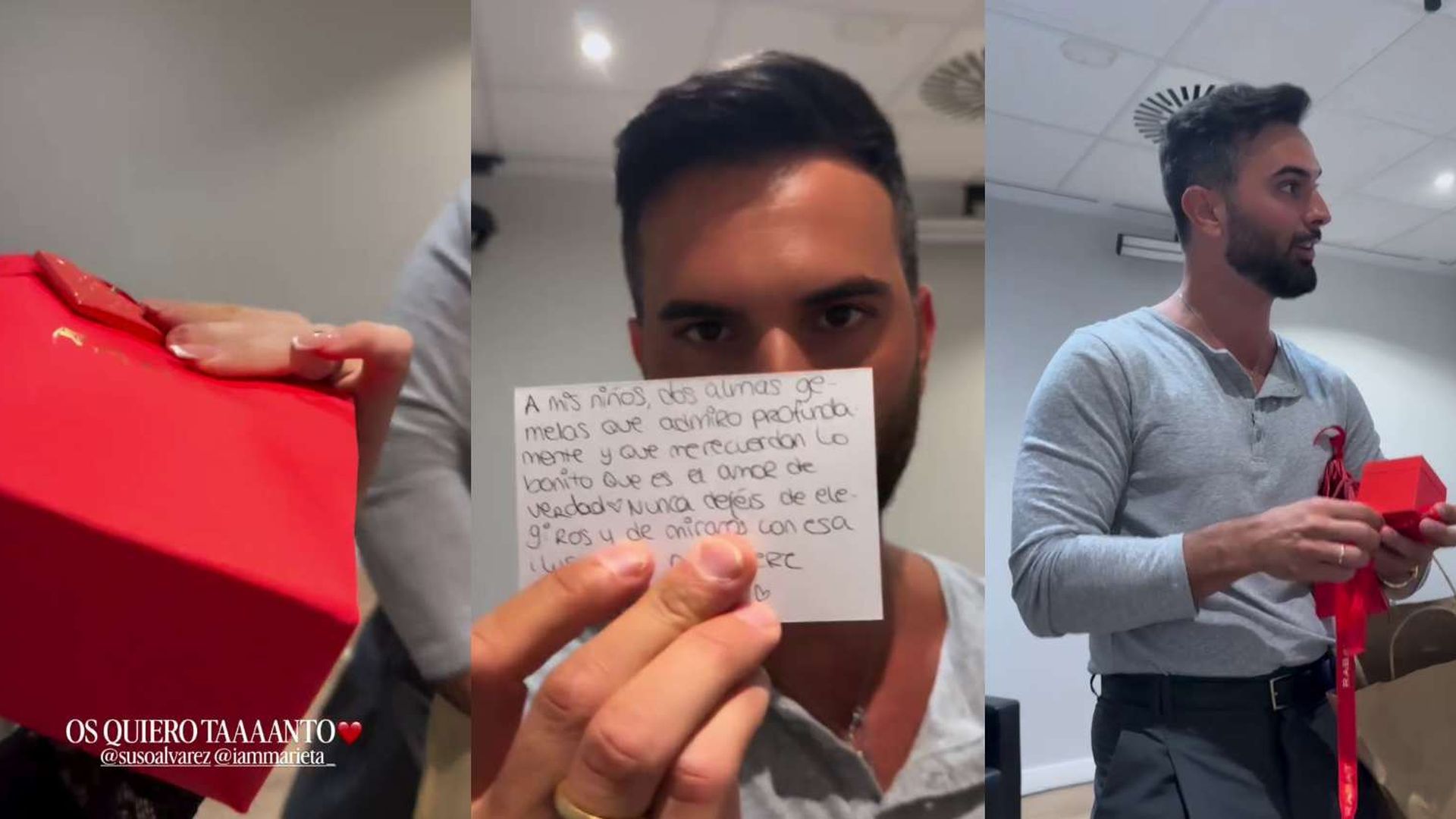 Suso descubre el regalo de Anita por su boda con Marieta