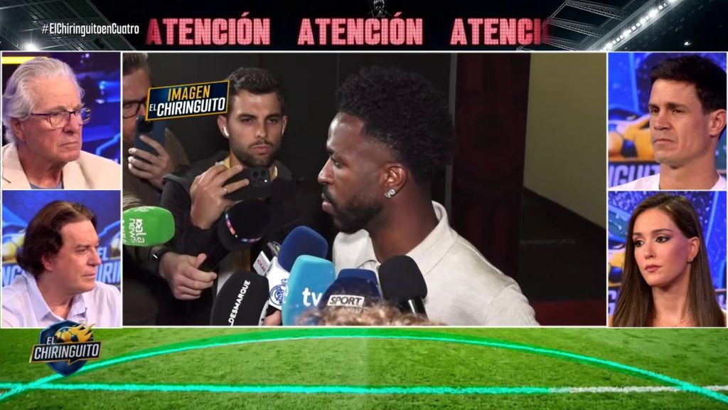 Vinicius da la cara, no entiende la sanción, acepta los pitos y exige a los árbitros
