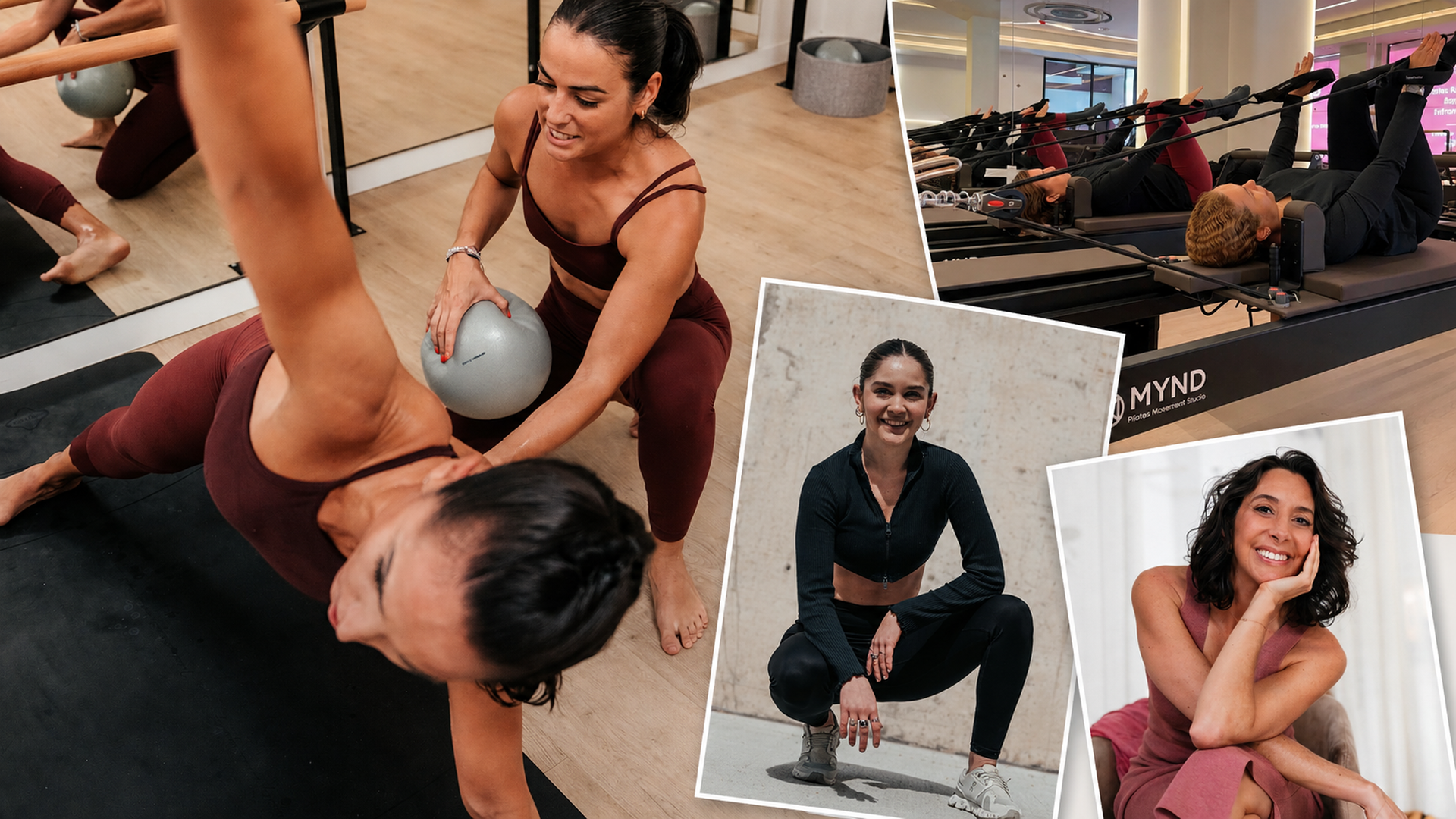 Centros boutique: Casa Barré y su manager Inés Morán y Alegra Ellman, cofundadora de MYND Pilates Movement Studio Centros boutique: Casa Barré y su manager Inés Morán y Alegra Ellman, cofundadora de MYND Pilates Movement Studio