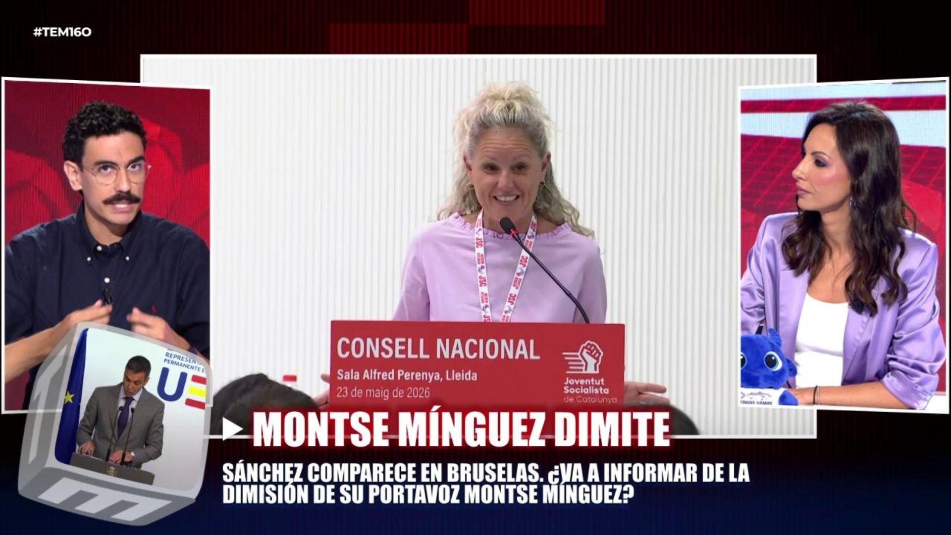 El 'comité de expertos' de 'TEM' analiza cómo cambiará la campaña electoral la dimisión de Montse Mínguez, portavoz del PSOE
