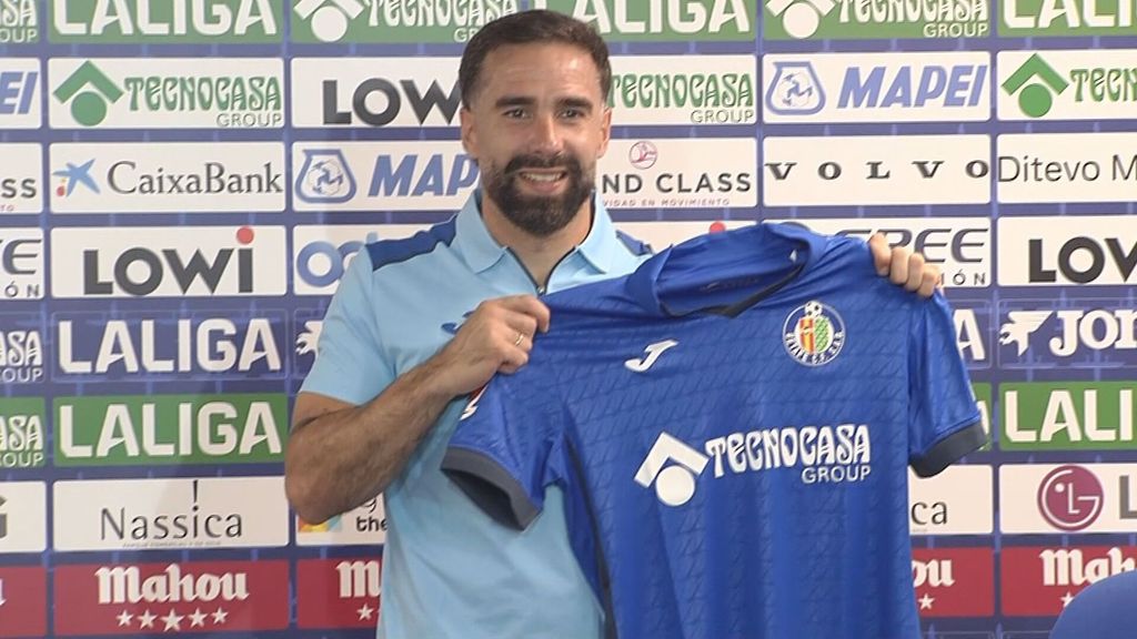 Dani Carvajal, sobre el Getafe, Bordalás y la Selección en su presentación