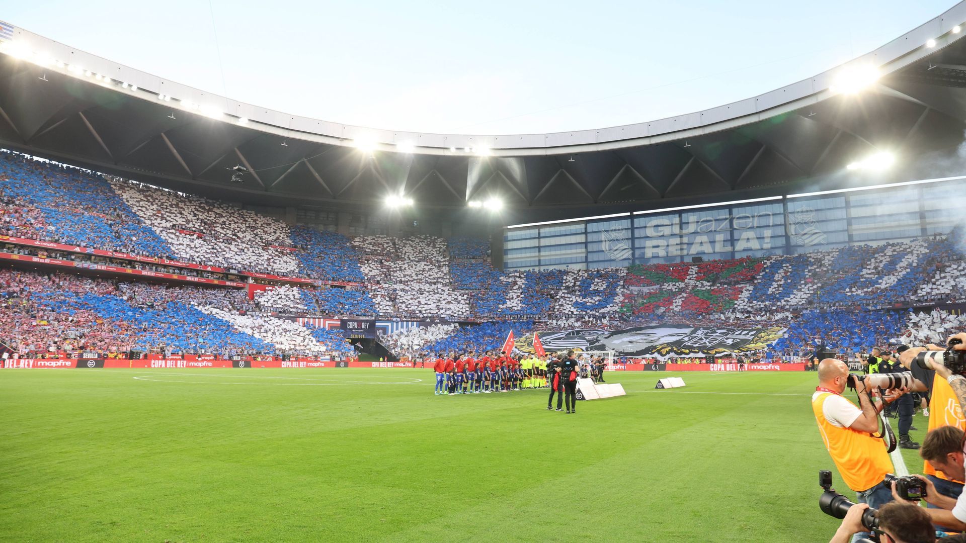 El Estadio de La Cartuja, en la final de la Copa del Rey 2026