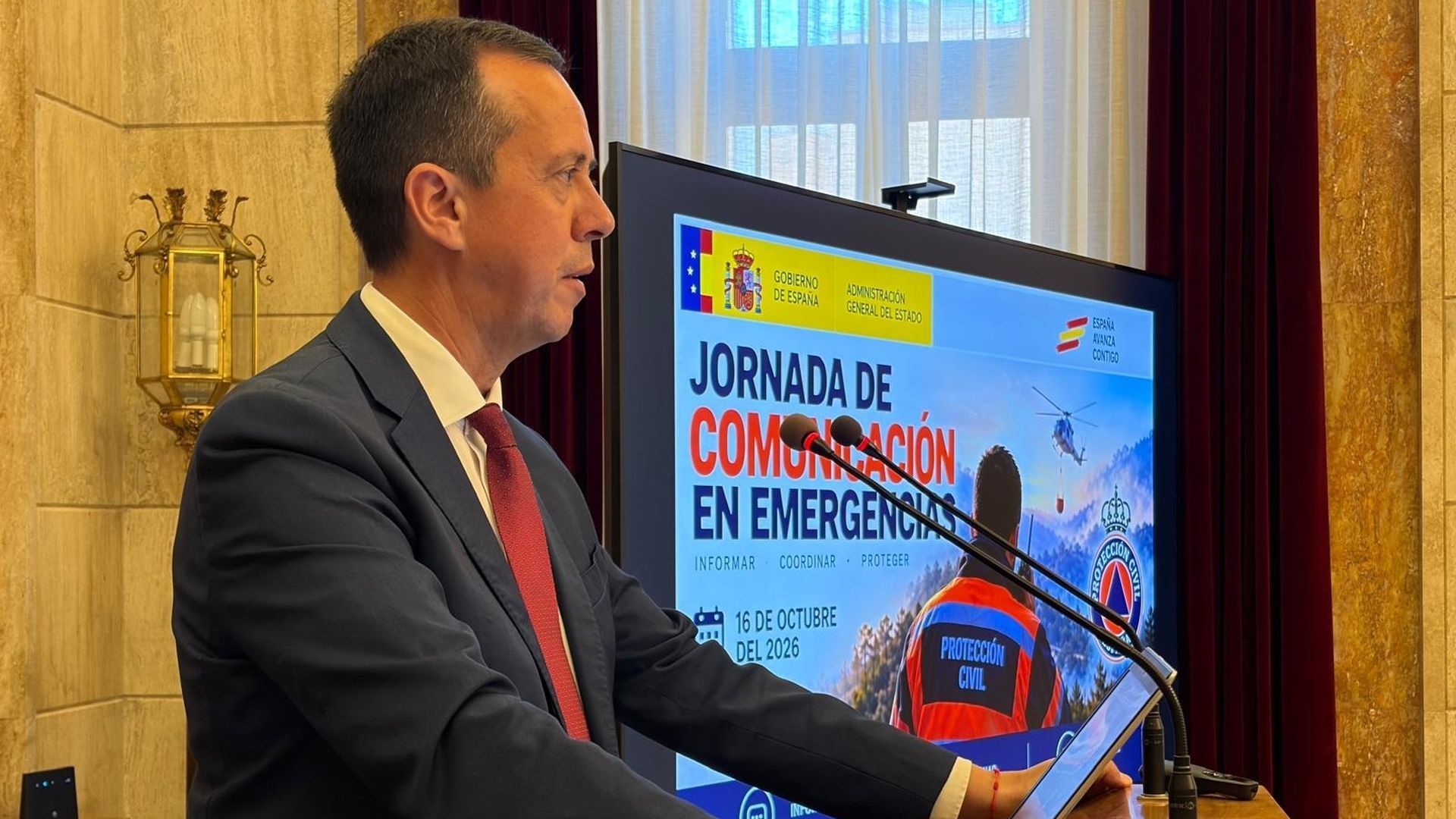 El subdelegado del Gobierno en Almería, José María Martín