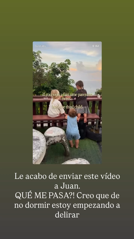 El vídeo que ha mandado Estela Grande a Juan Iglesias