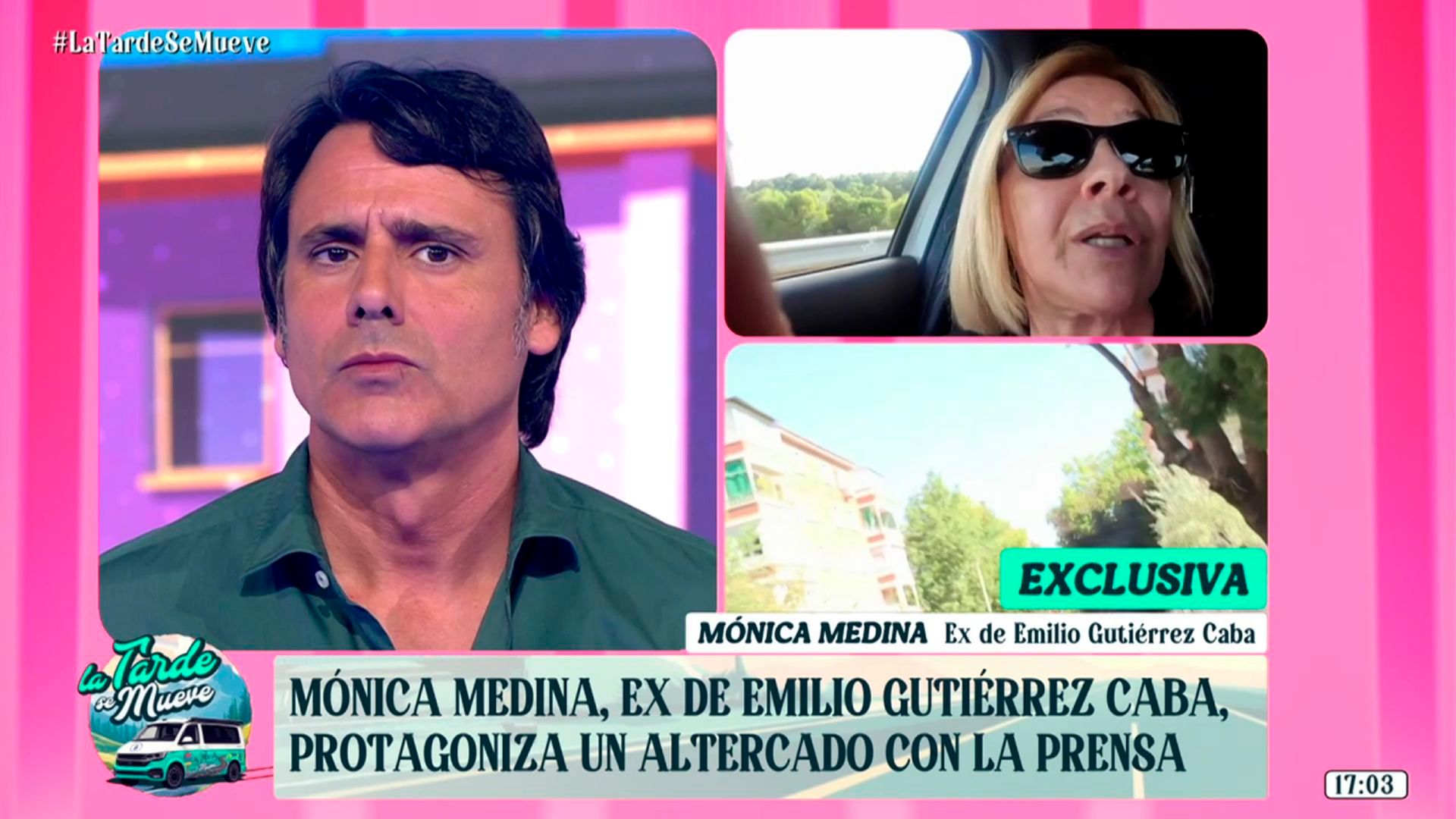 Emilio Gutiérrez Caba da detalles del desalojo de su ex, Mónica Medina: "Ha estado muy violenta, ha tirado cosas"
