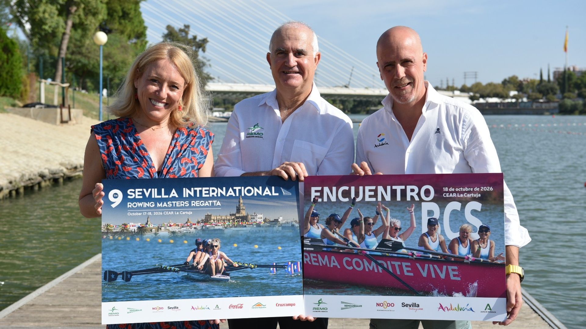 Imagen de la presentación de la regata en el CEAR de la Cartuja.