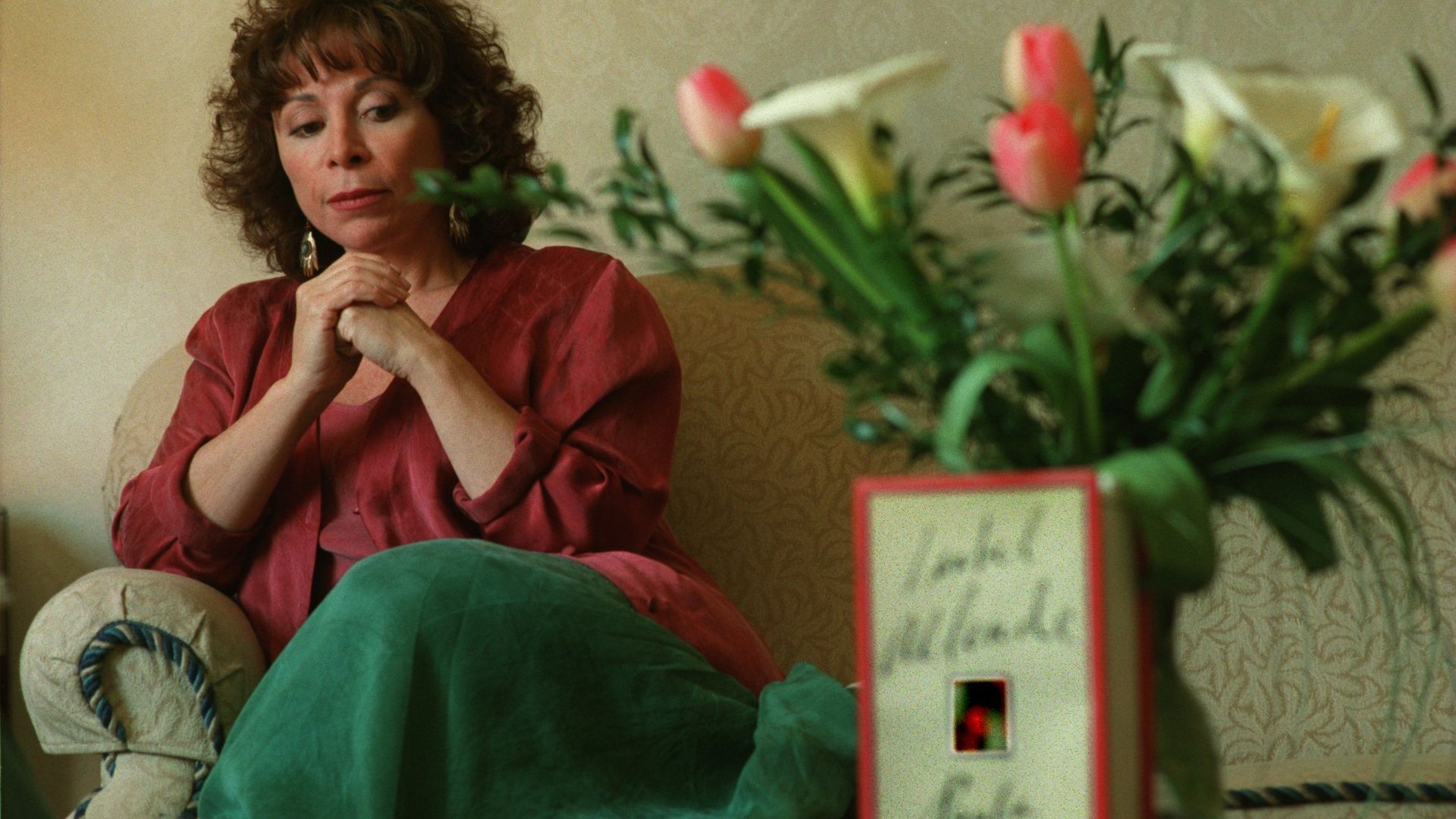 Isabel Allende y 'Paula' en 1995