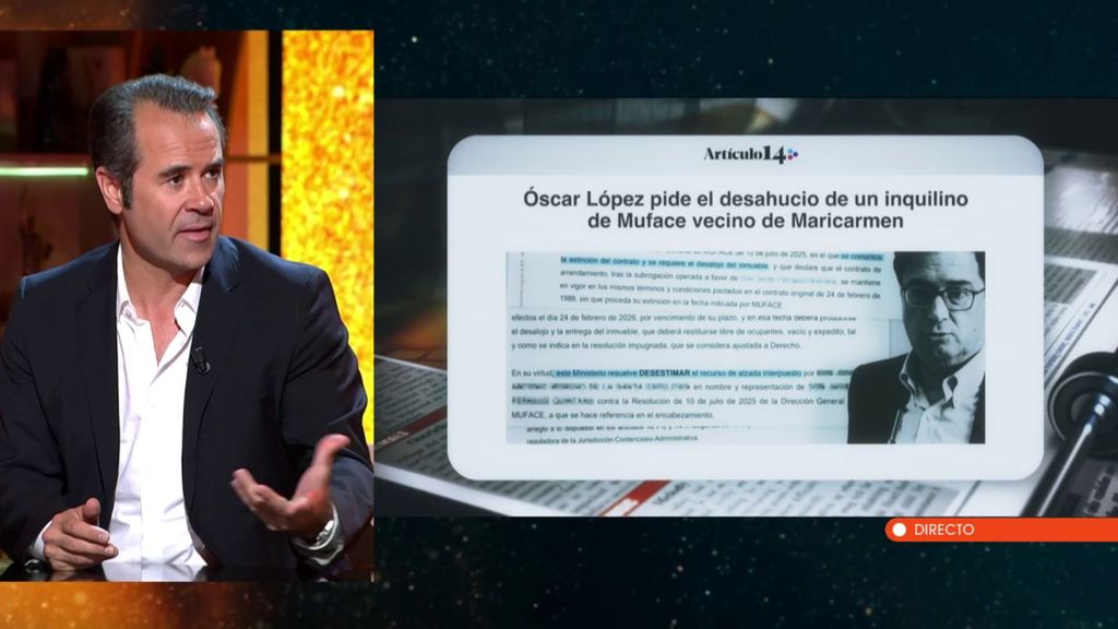 Javier Chicote responde a Óscar López y destapa el plan estratégico de Muface: "Es una forma de hacer caja"