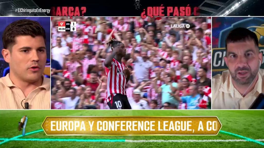 La preocupación de Nico Rodríguez: "Creo que esta es la última temporada de Nico Williams en el Athletic"