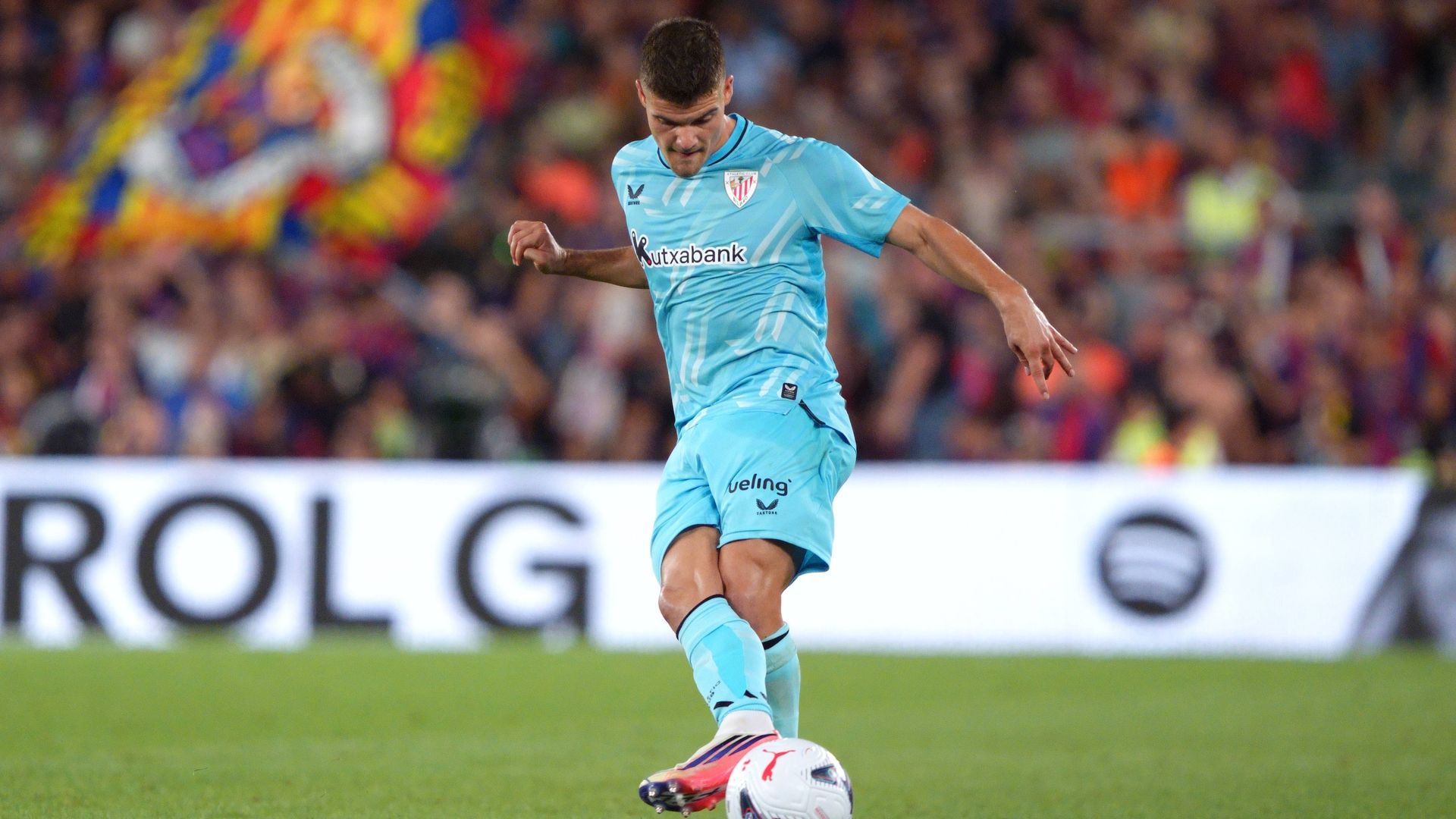 Peio Canales, durante un partido con el Athletic. Peio Canales, durante un partido con el Athletic.