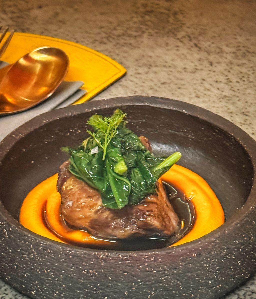 Lomo alto de cerdo ibérico, en Lume, en Santiago de Compostela