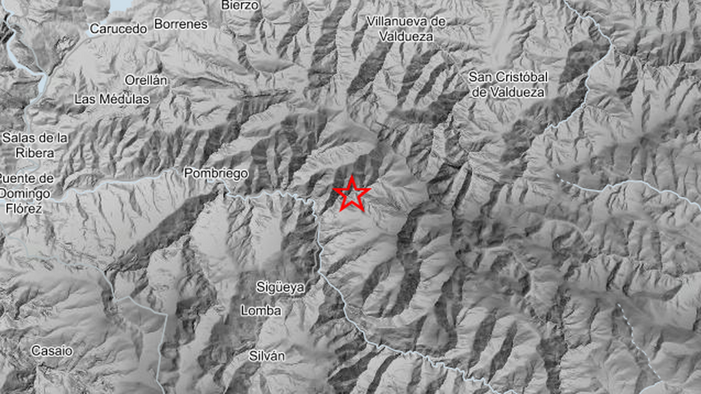 Un terremoto de magnitud 4,2, sorprende a Castilla y León con epicentro en Benuza: los temblores se han sentido también en Galicia y Asturias