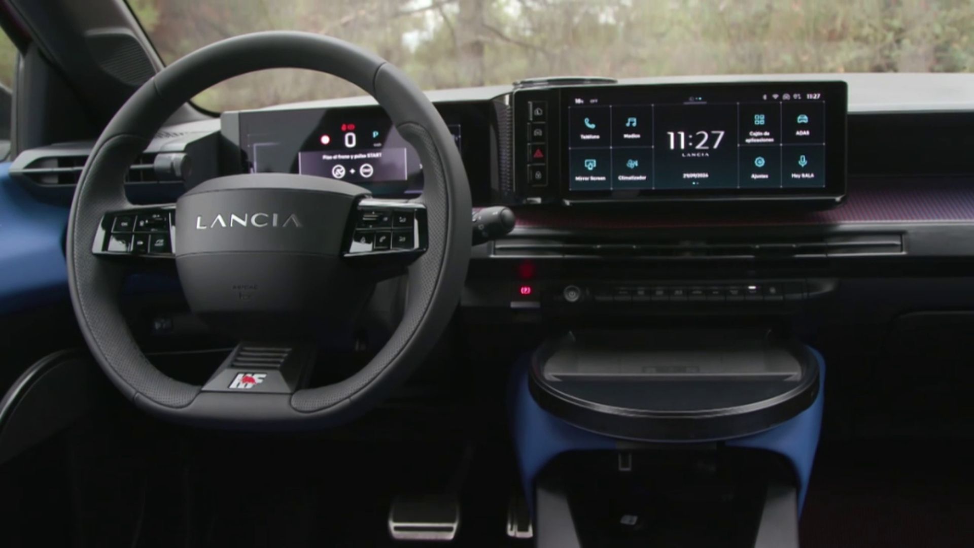 El interior del Lancia Ypsilon HF