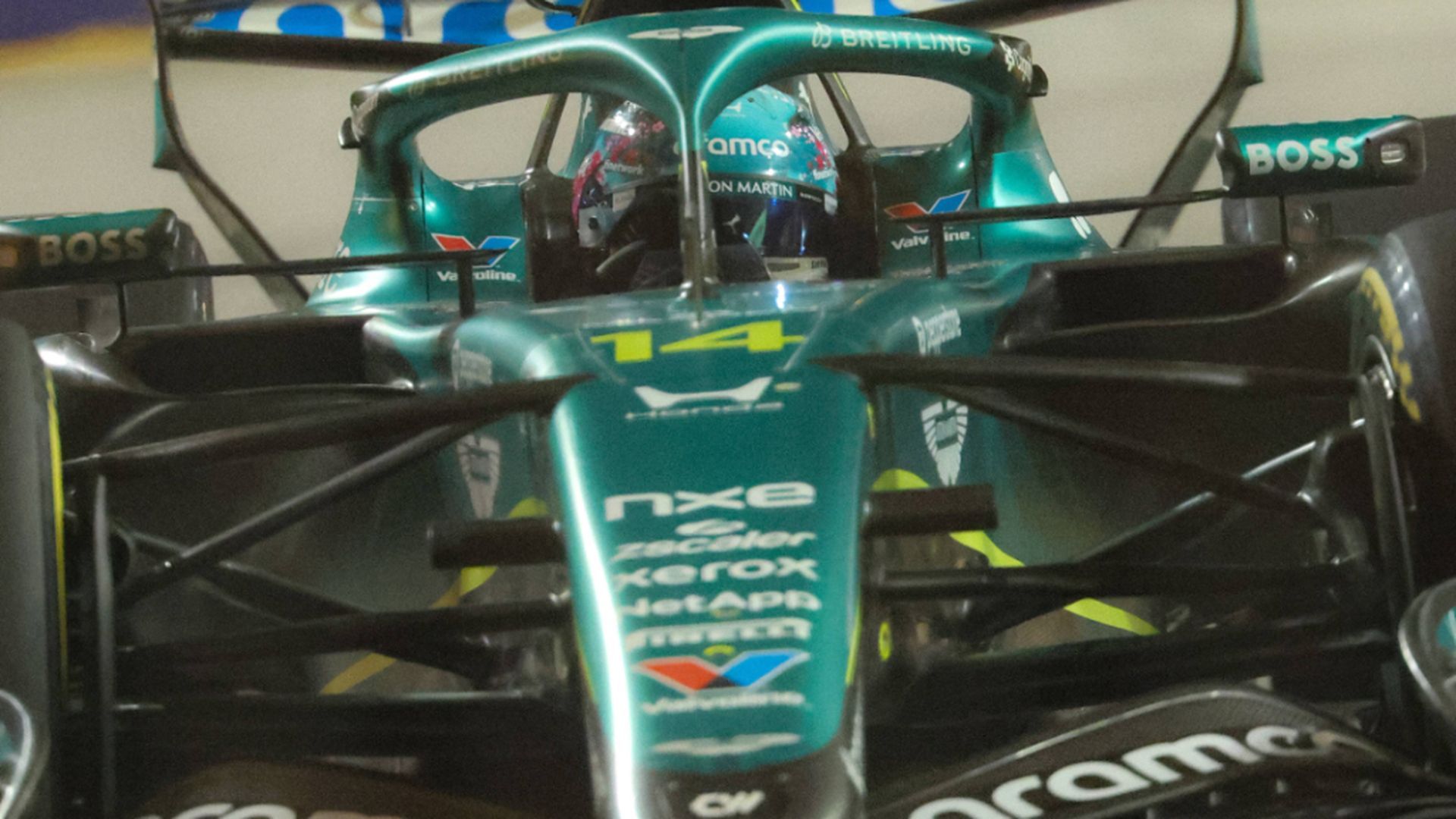 Fernando Alonso, en Singapur