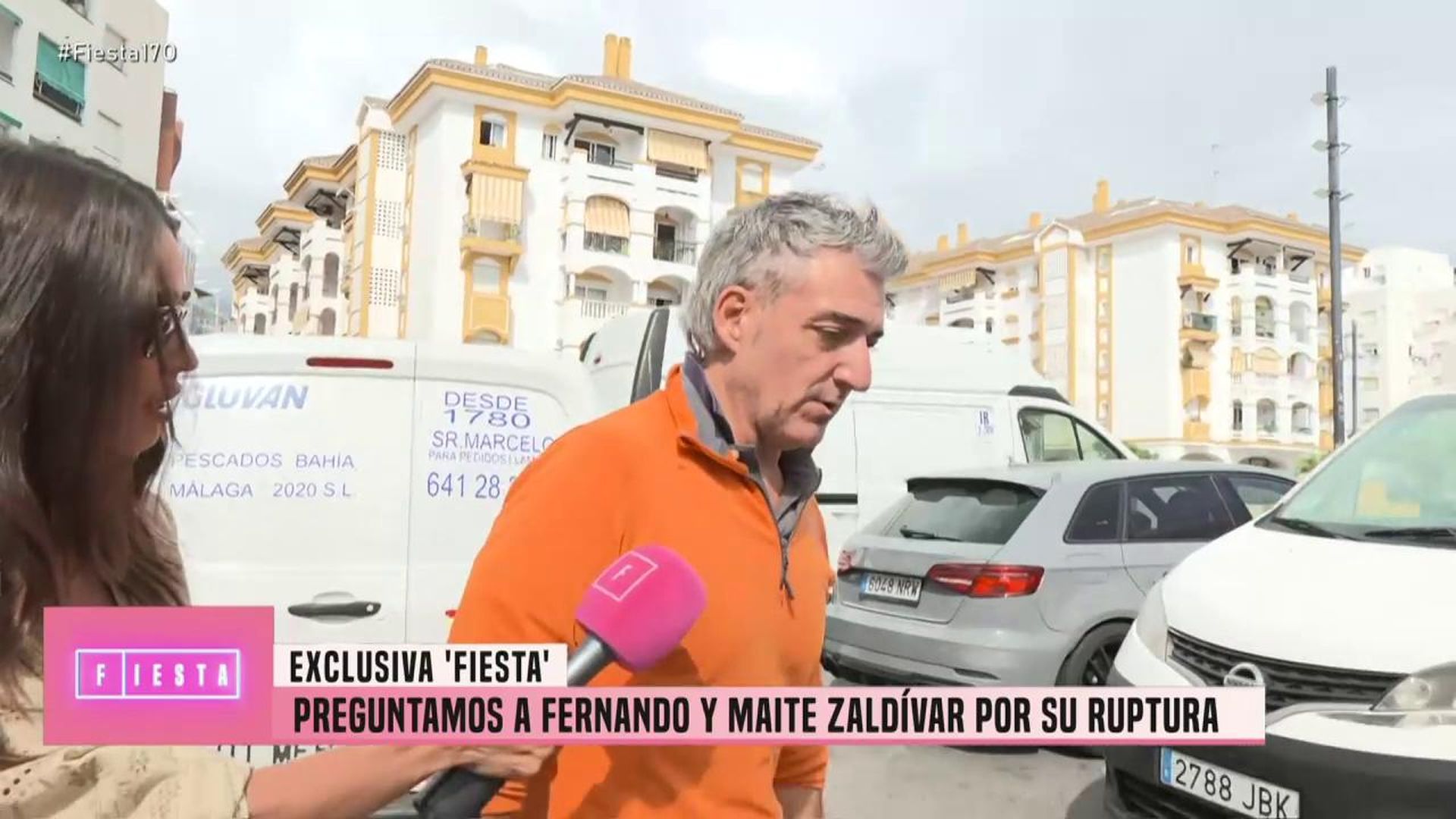 Fernando Marcos decide no pronunciarse sobre su supuesta ruptura con Mayte Zaldívar