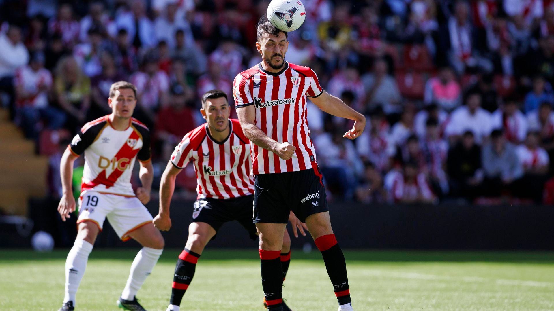 Lance del Rayo Vallecano-Athletic.