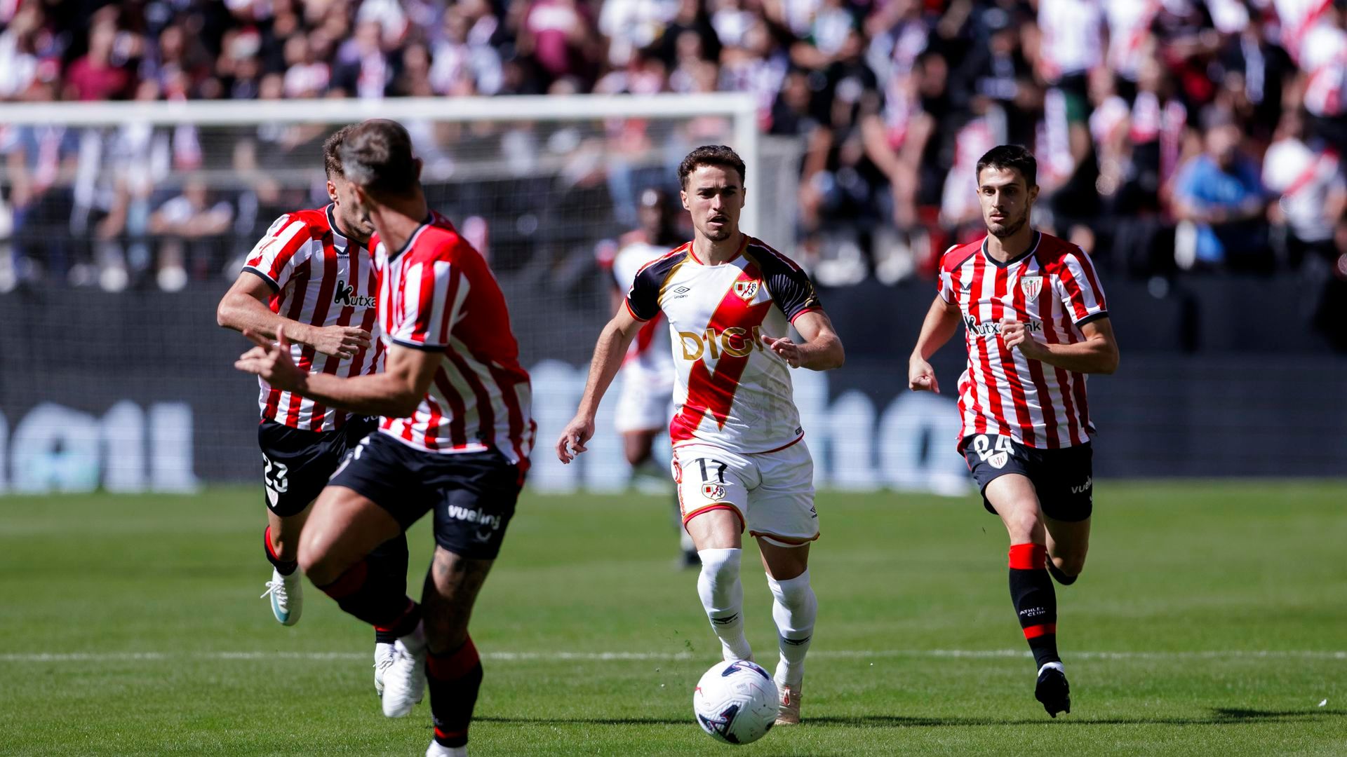 Lance del Rayo Vallecano-Athletic. Lance del Rayo Vallecano-Athletic.