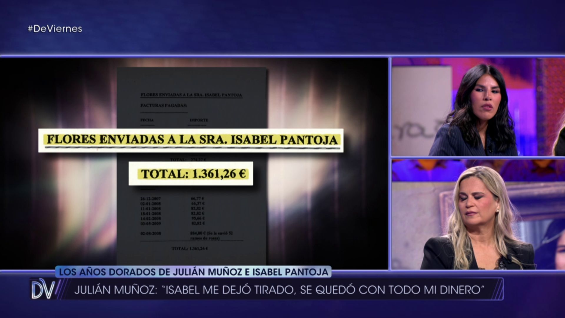 Las facturas de Julián Muñoz que destapan sus millonarios gastos con Isabel Pantoja: reformas, regalos de lujo y hasta 1.000 euros en teléfono