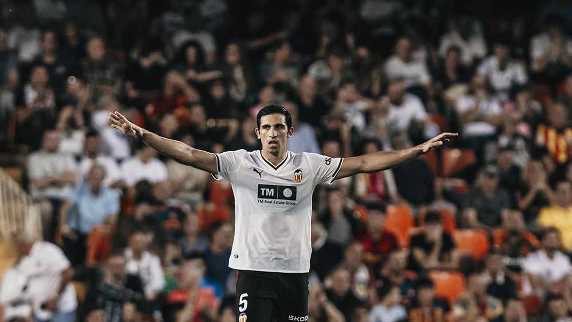 César Tárrega en el Valencia CF - Athletic César Tárrega en el Valencia CF - Athletic