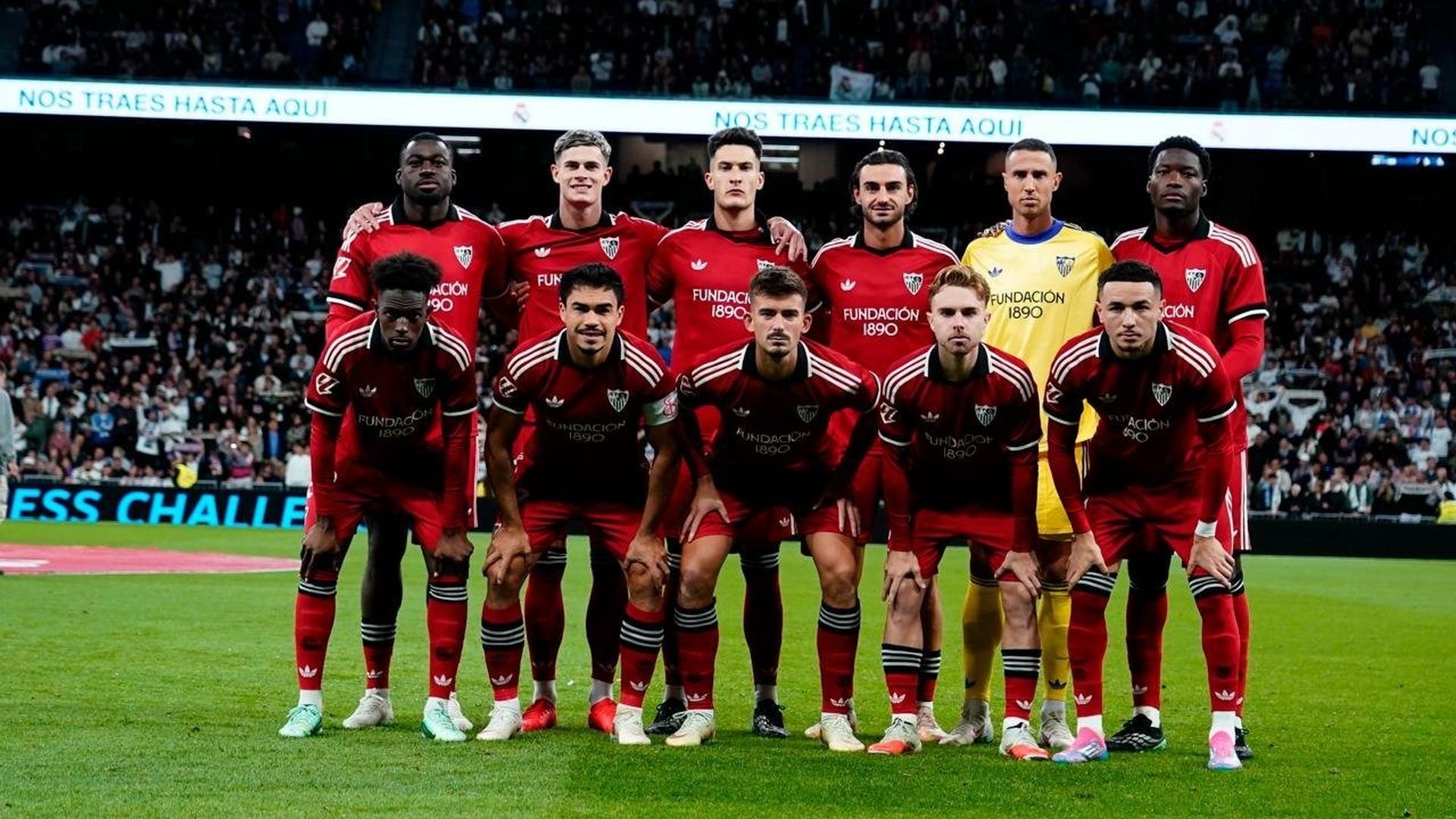 El once del Sevilla ante el Real Madrid El once del Sevilla ante el Real Madrid