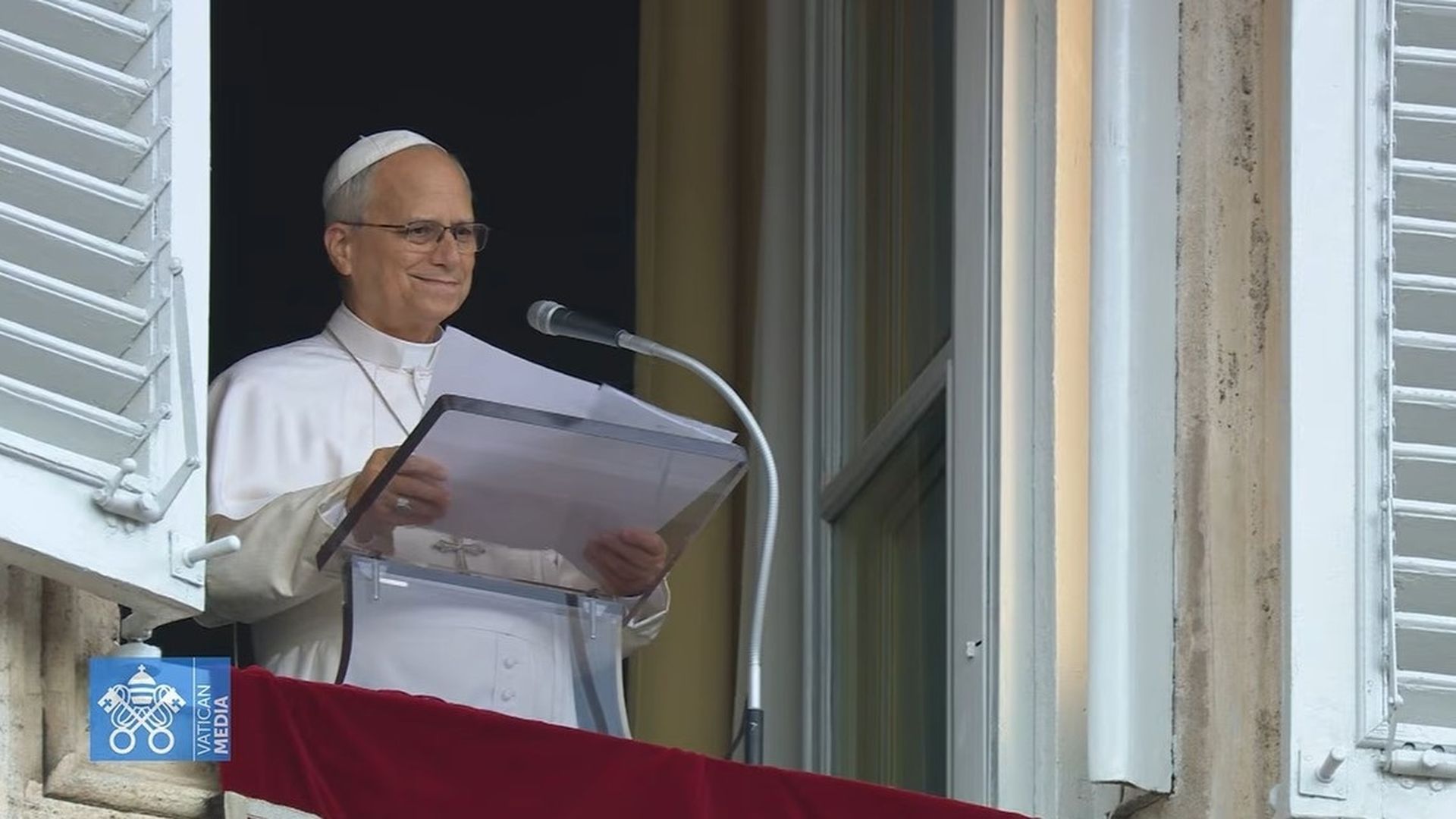 El Papa León XIV ha reaparecido este domingo para rezar el Ángelus en el Vaticano El Papa León XIV ha reaparecido este domingo para rezar el Ángelus en el Vaticano
