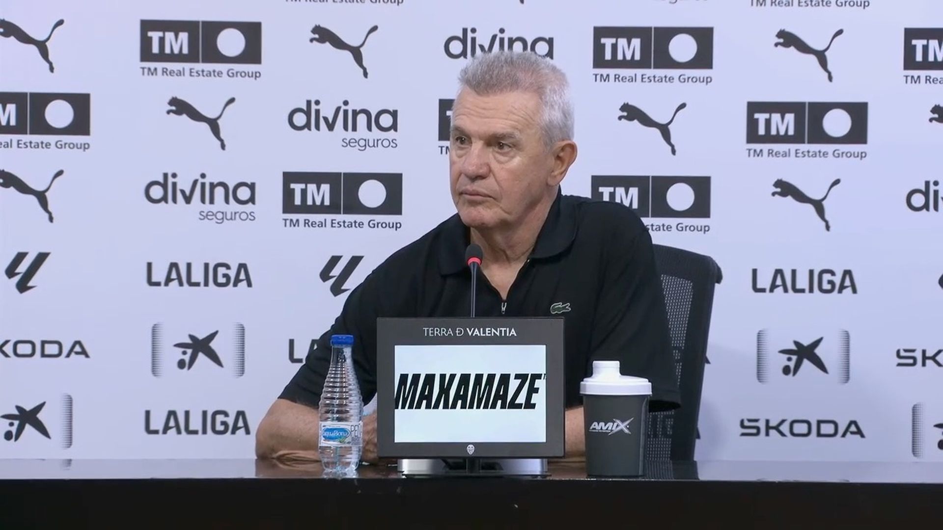 Javier Aguirre tras el Valencia CF - Ahtletic