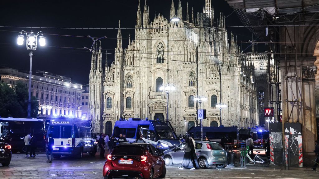 Así han sido la segunda jornada de disturbios y saqueos en Milán, Italia