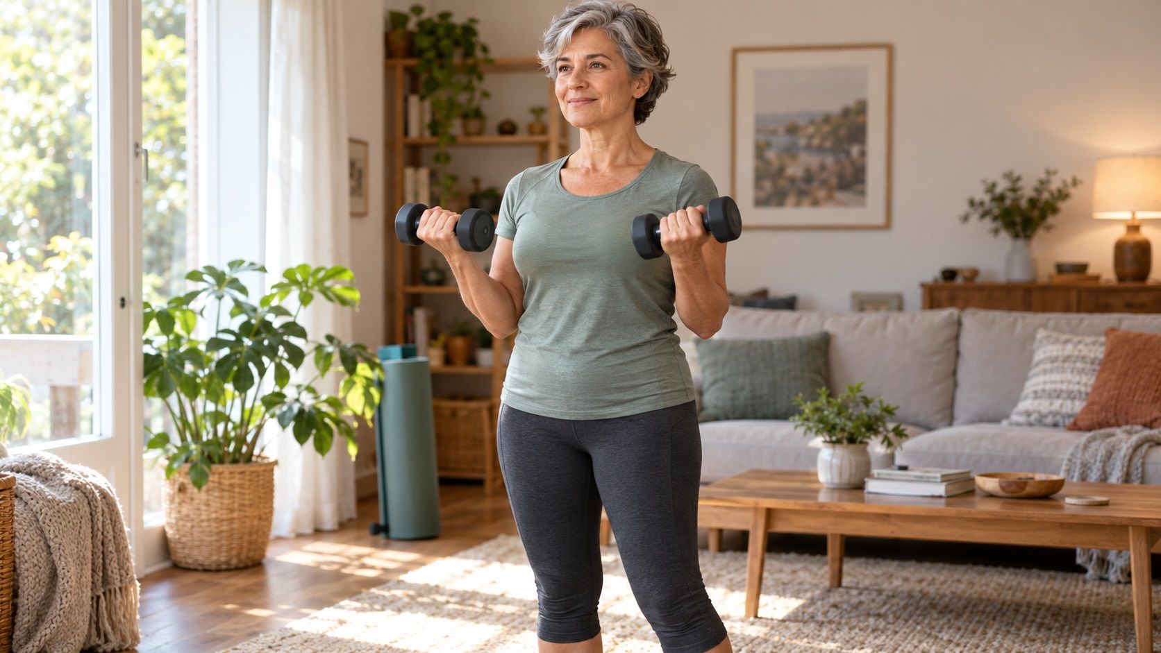Ejercicios de fuerza durante la menopausia