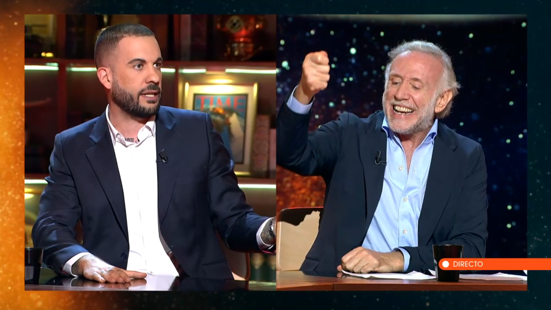 El tenso momento entre Eduardo Inda y Roberto Vaquero tras el escrache sufrido por Ayuso: "Eso de que solo se ha hecho a gente de derechas es mentira" El tenso momento entre Eduardo Inda y Roberto Vaquero tras el escrache sufrido por Ayuso: "Eso de que solo se ha hecho a gente de derechas es mentira"