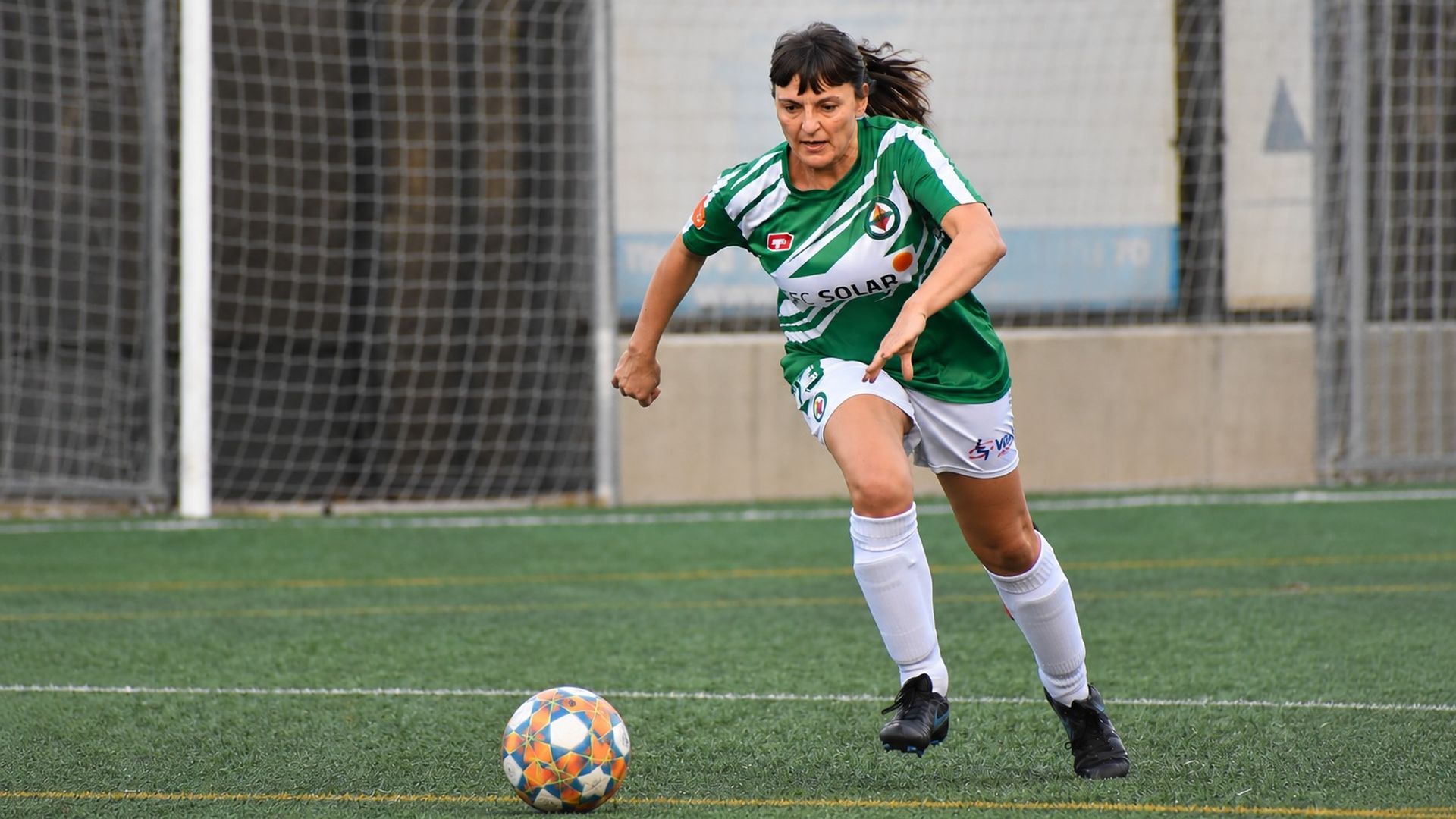 Jessica Álvarez, en su etapa anterior en el Cornellà del Terri