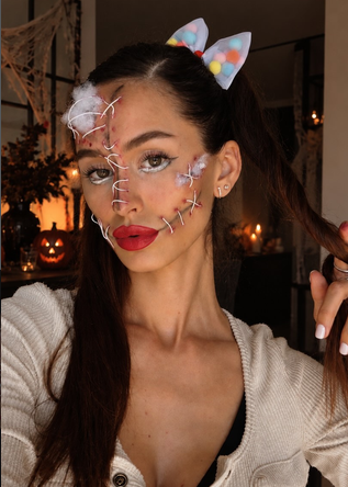 Maquillaje de Halloween de Marina Romero