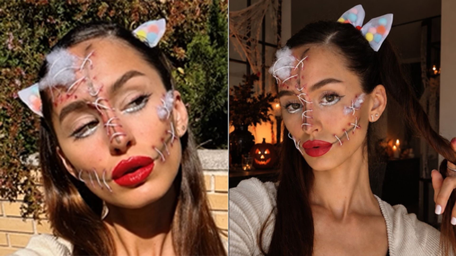 Maquillaje para Halloween de Marina Romero Maquillaje para Halloween de Marina Romero