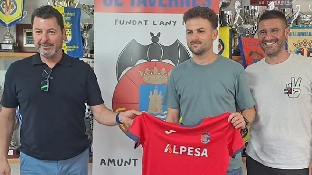 La emoción de Carlos Espí con el Tavernes