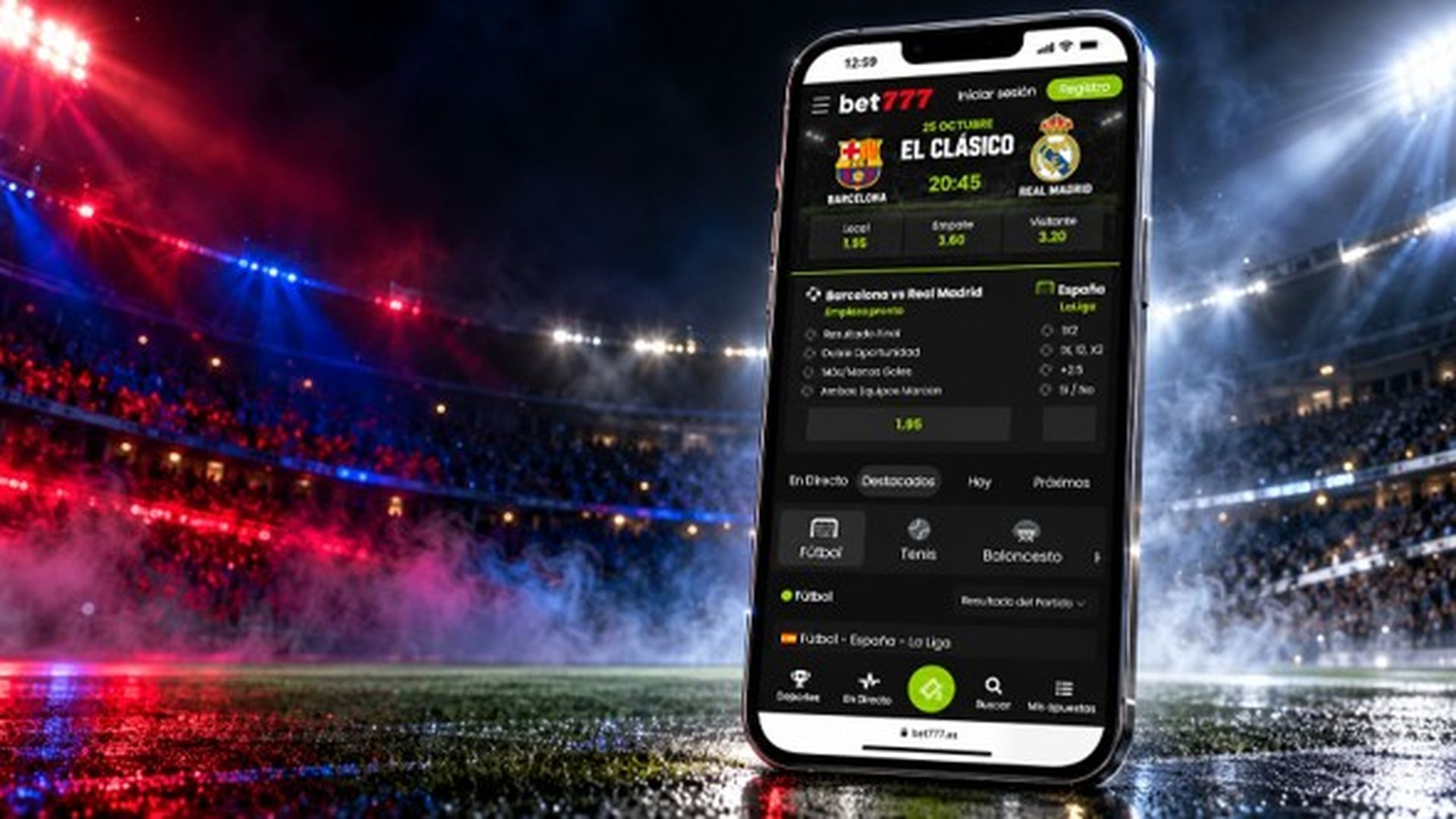 El FC Barcelona-Real Madrid vuelve a situarse entre los grandes referentes del mercado de apuestas deportivas. El FC Barcelona-Real Madrid vuelve a situarse entre los grandes referentes del mercado de apuestas deportivas.