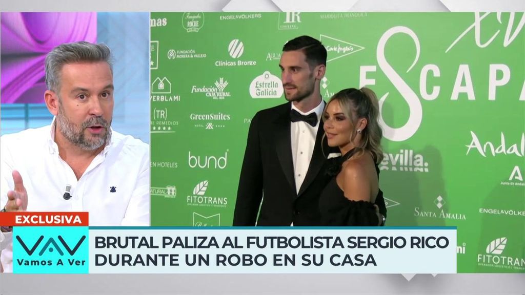 Robo en casa de Sergio Rico: cinco encapuchados asaltan su vivienda con él y su familia dentro