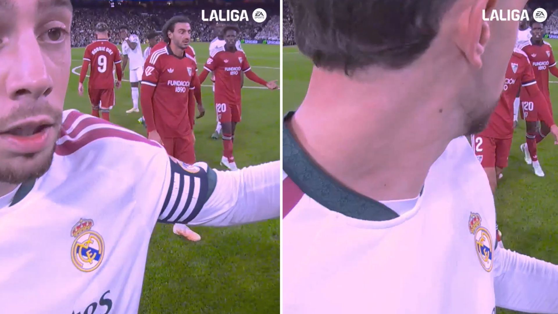 Fede Valverde, desde la REFCAM Fede Valverde, desde la REFCAM