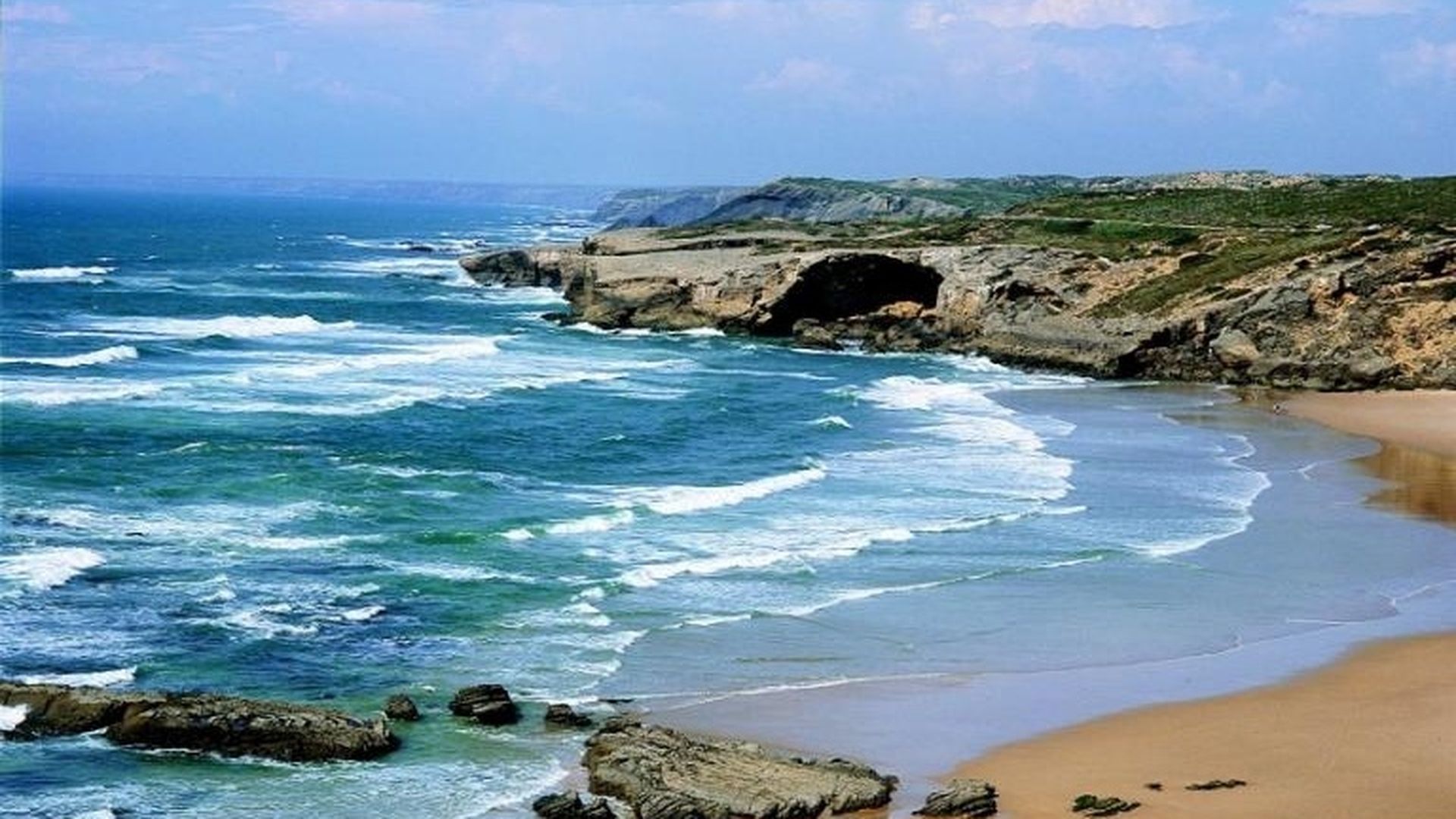 Imagen de archivo de la playa del Algarve