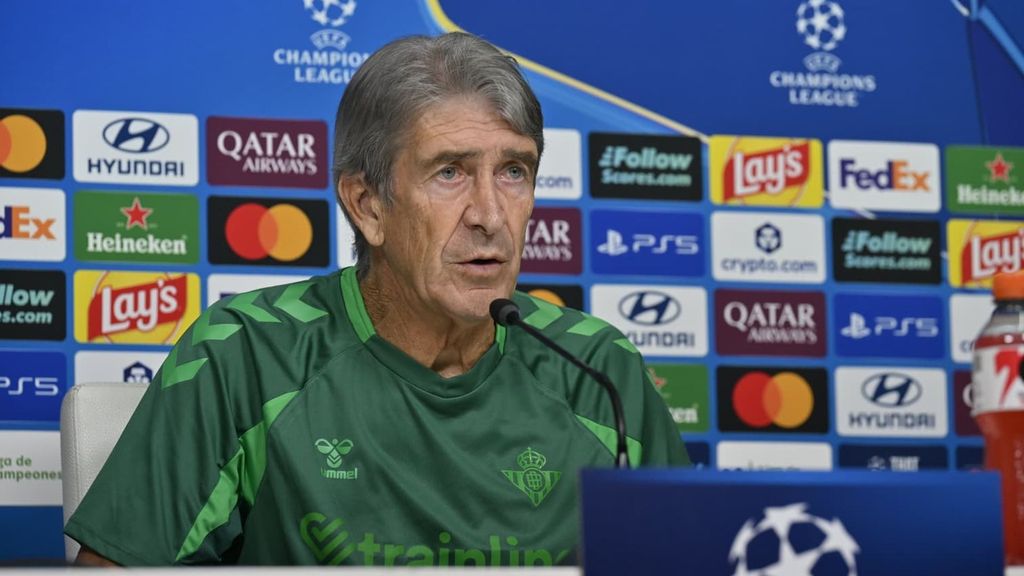 Rueda de prensa de Pellegrini y Fornals