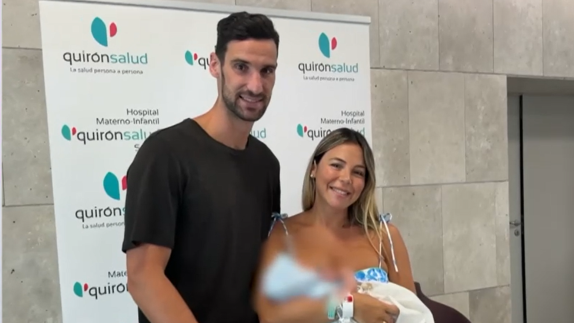 Sergio Rico y su mujer Alba Silva Sergio Rico y su mujer Alba Silva