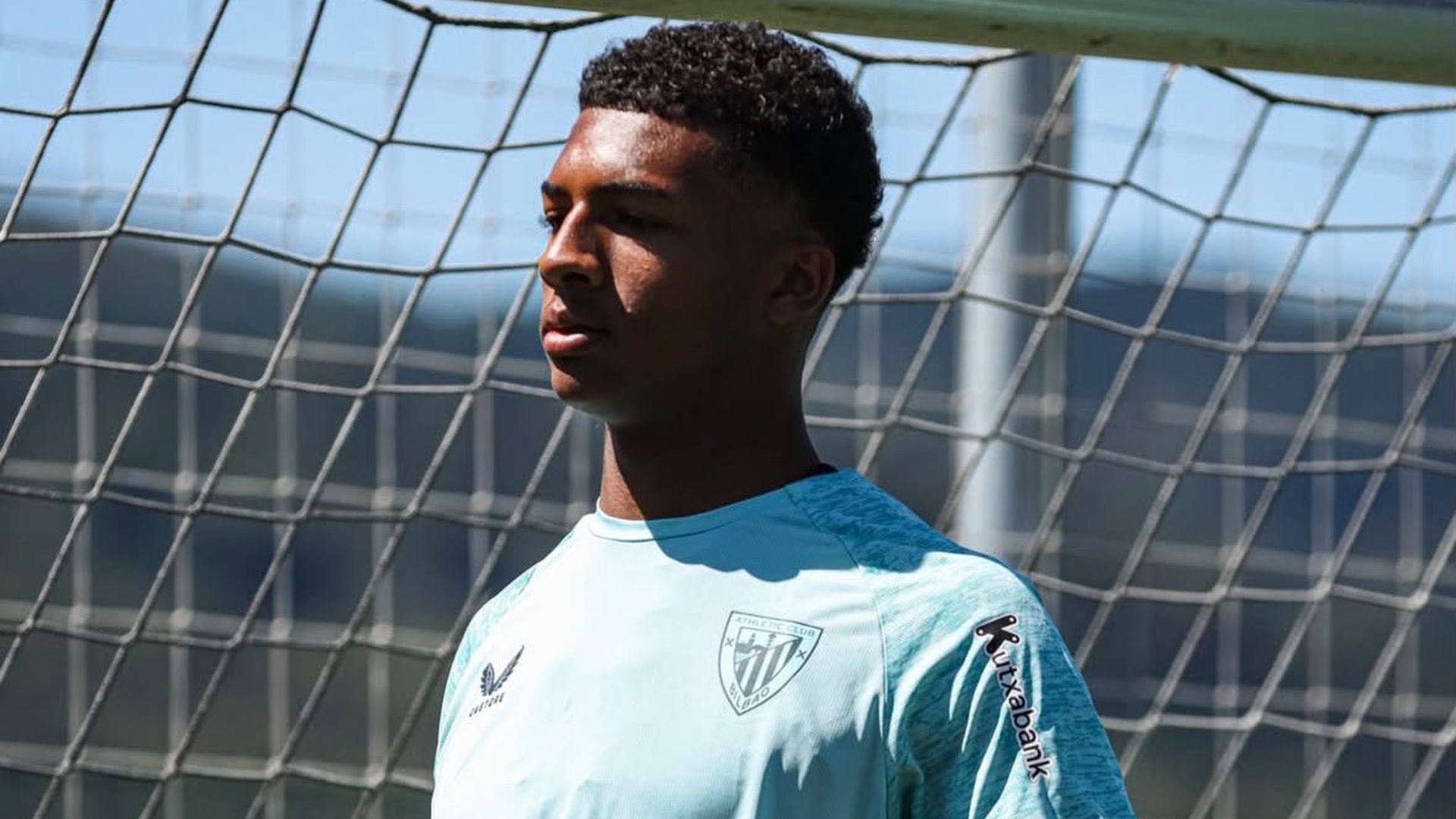 Álex Esnaola como rojiblanco Álex Esnaola como rojiblanco