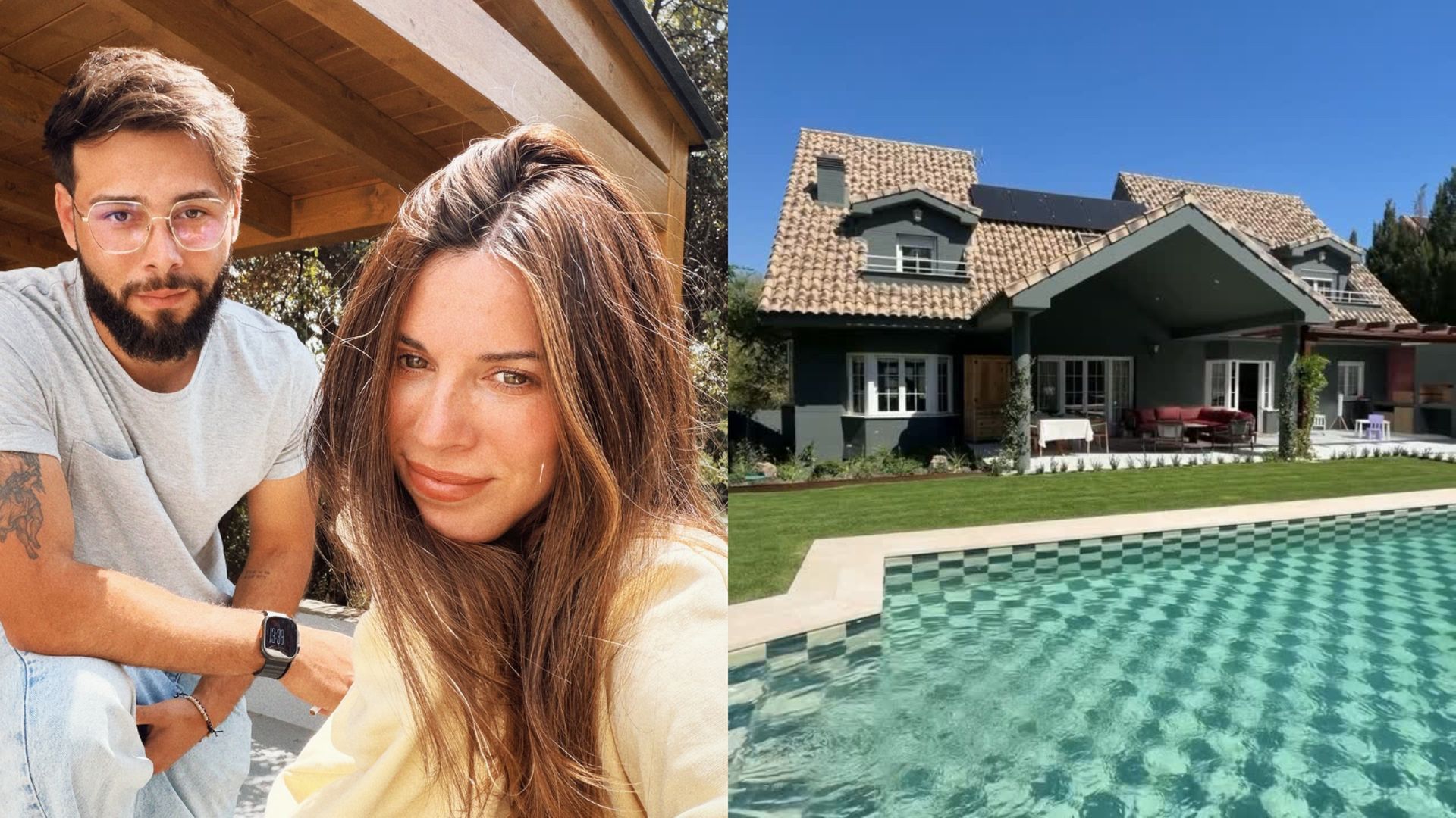 Así ha quedado la reforma de la nueva casa de Marta Riumbau: del interior a sus jardínes exteriores con porche, piscina y huerto Así ha quedado la reforma de la nueva casa de Marta Riumbau: del interior a sus jardínes exteriores con porche, piscina y huerto