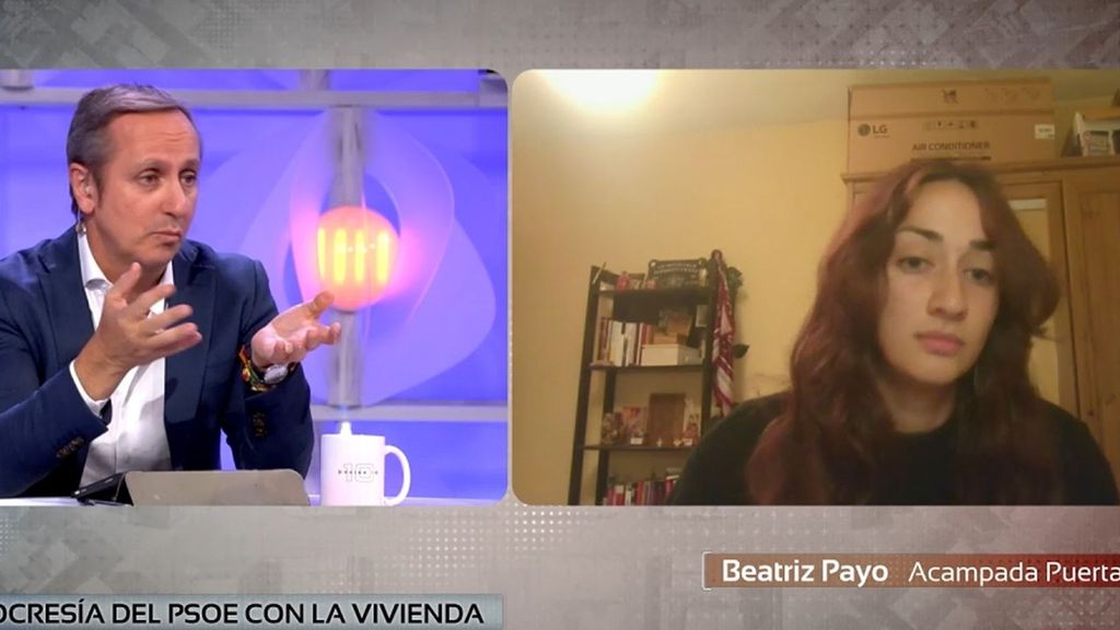 Tensión entre Carlos Cuesta y Beatriz Payo en pleno debate por la vivienda: “Para hablar de incoherencia, a lo mejor tienes que ir a la acampada”