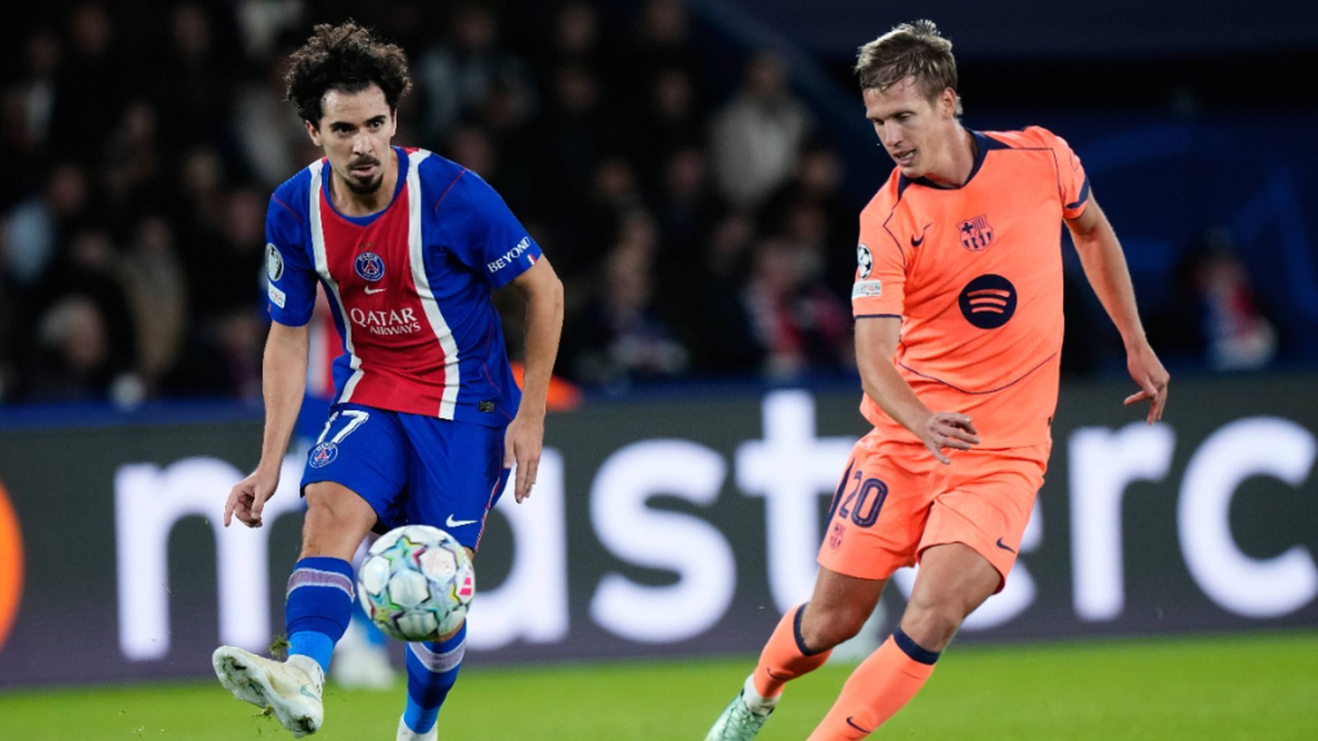 Dani Olmo, en París