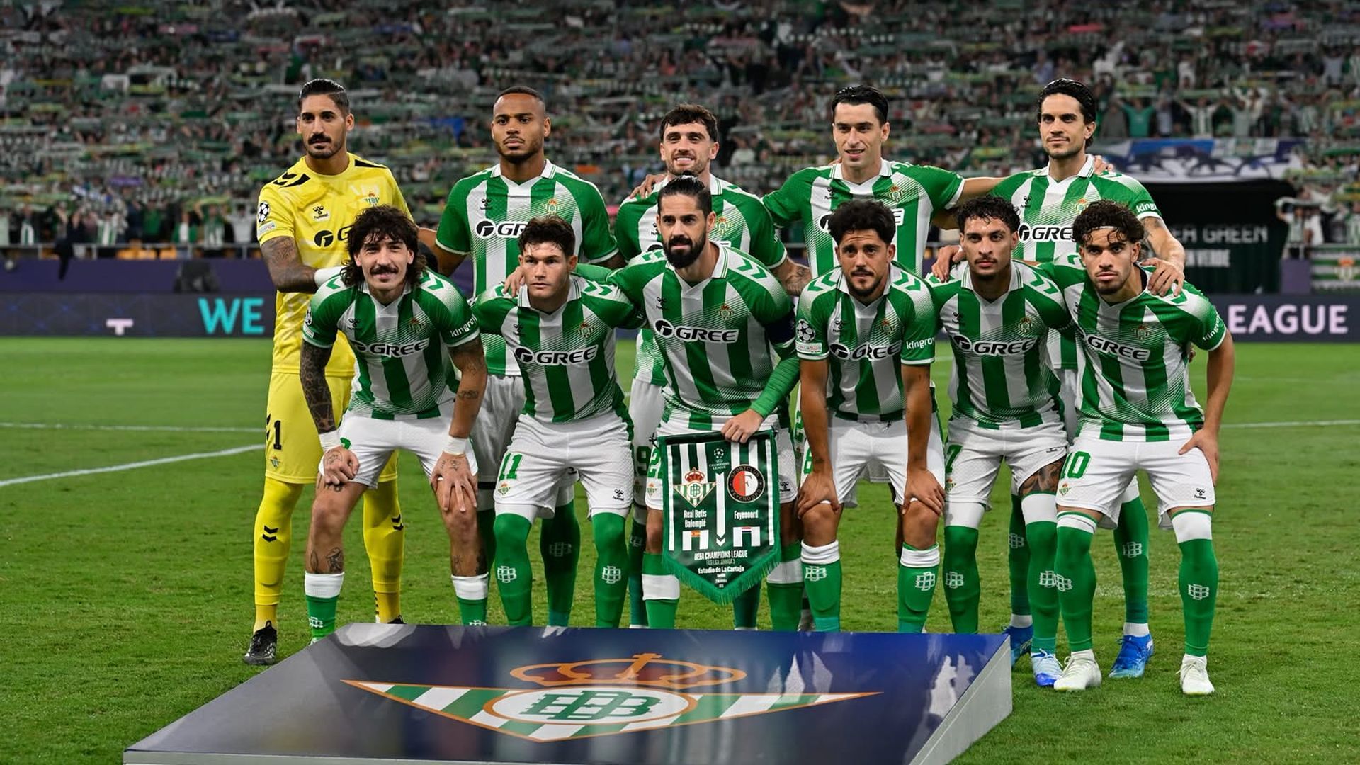 El once de Pellegrini para el Betis - Feyenoord