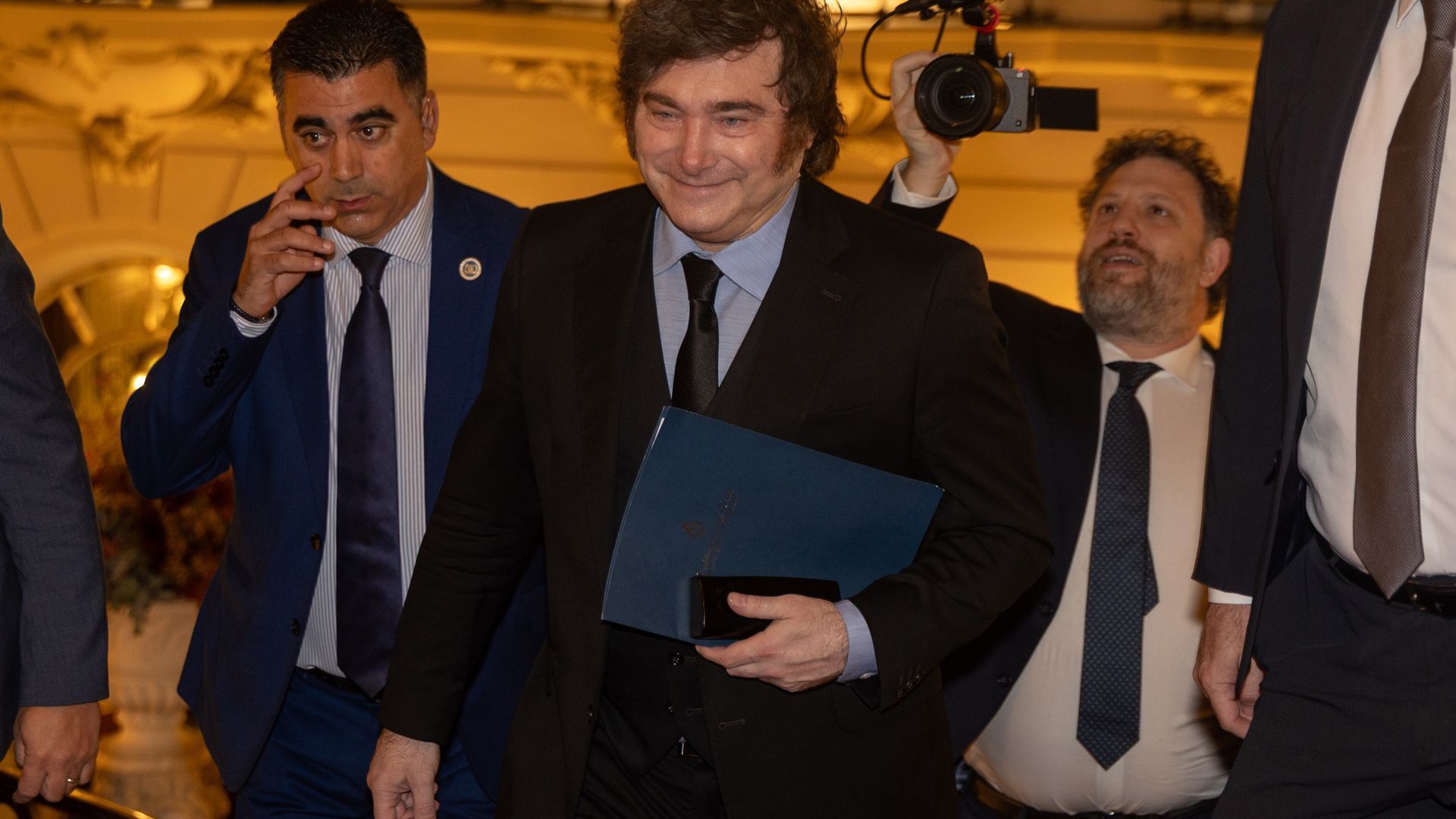 El presidente de la República Argentina, Javier Milei, participa en un desayuno informativo de Fórum Europa, en el Real Casino Gran Círculo de Madrid, a 21 de octubre de 2026, en Madrid (España). El presidente de la República Argentina, Javier Milei, participa en un desayuno informativo de Fórum Europa, en el Real Casino Gran Círculo de Madrid, a 21 de octubre de 2026, en Madrid (España).