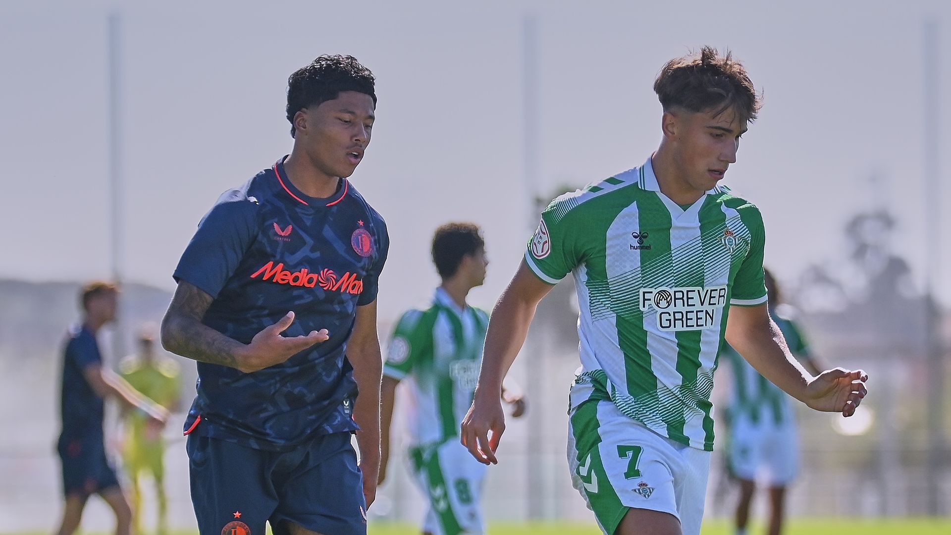 Imagen del Betis - Feyenoord de la Youth League Imagen del Betis - Feyenoord de la Youth League