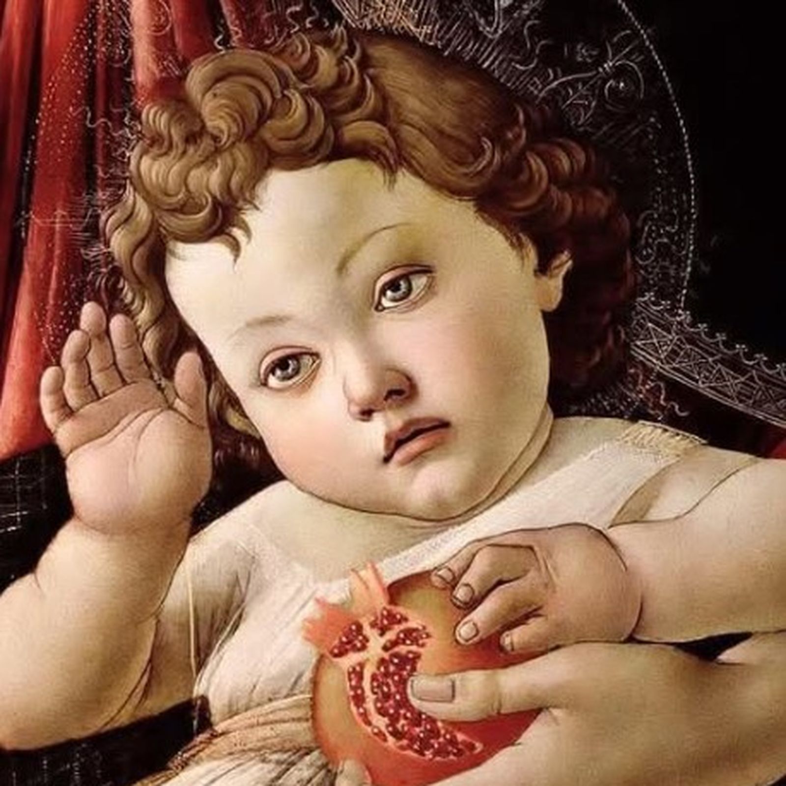 La Virgen de la granada, de Sandro Boticelli
