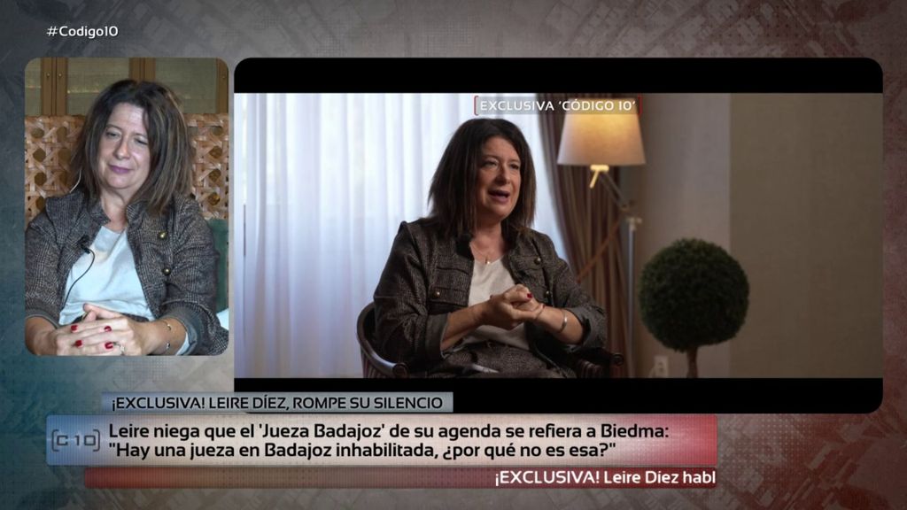 Leire Díaz se posiciona con Sáez de Tejada tras la nueva denuncia de Biedma por acoso: "Veo dosis de fantasía"