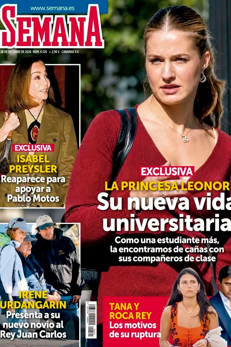 Leonor,  "de cañas" junto a sus compañeros de carrera en un bar de Getafe: los detalles