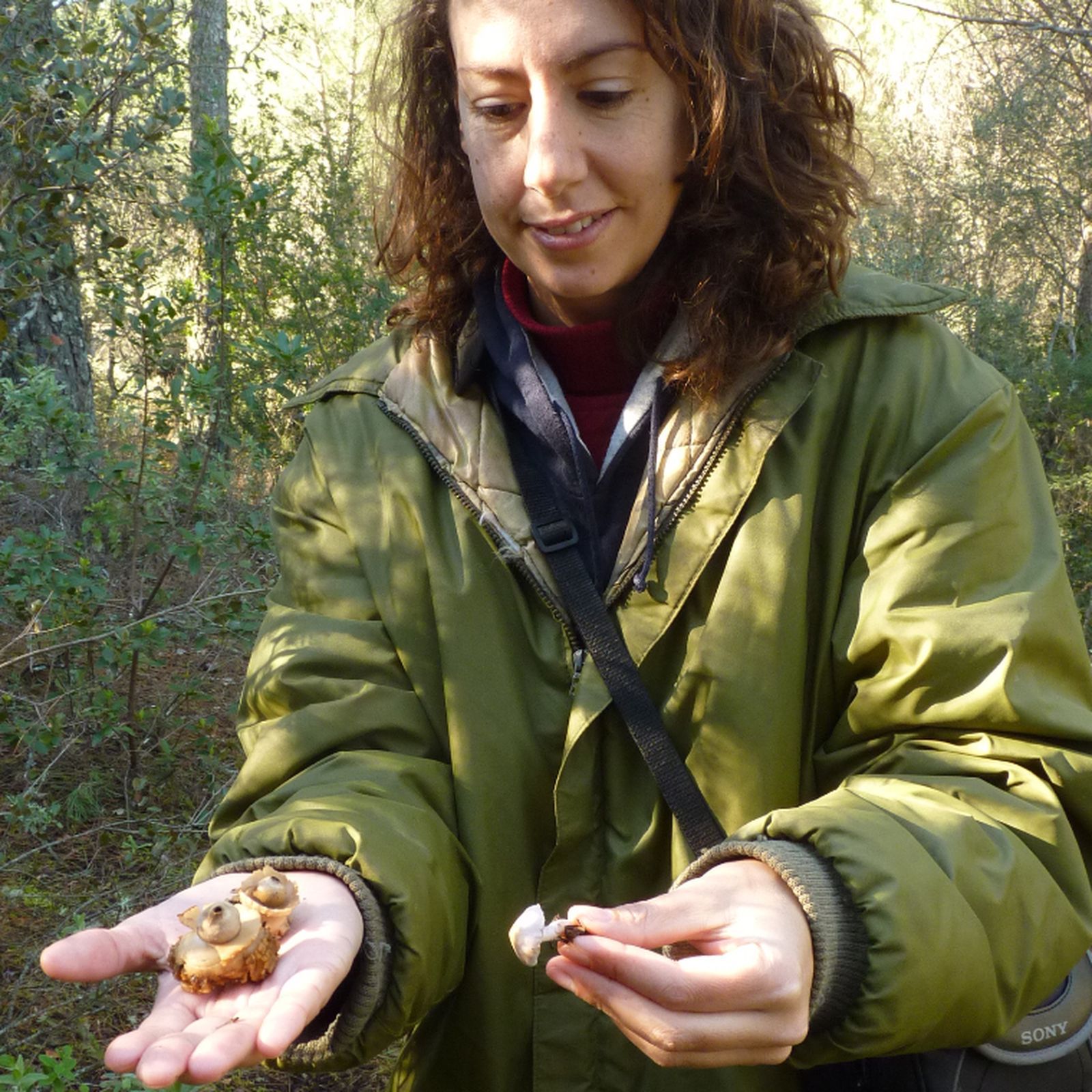 María Rosas, experta en setas